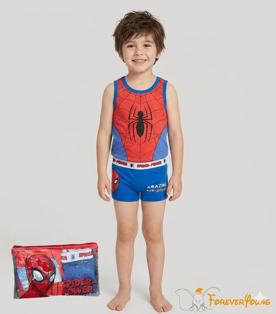 Pigiama corto smanicato di Spiderman