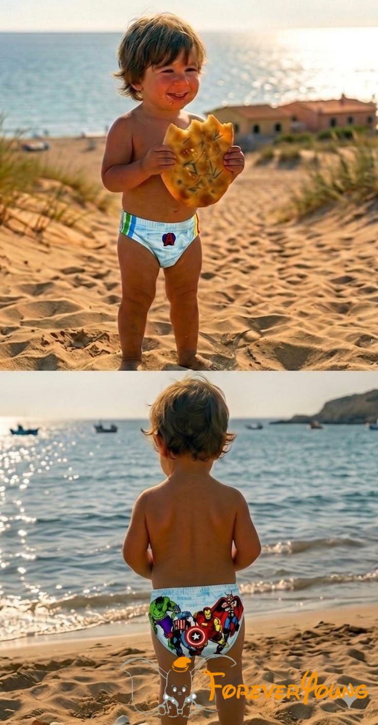 Costume da bagno a mutandina degli Avengers