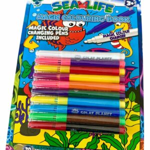 Sealife Magic colouring Book