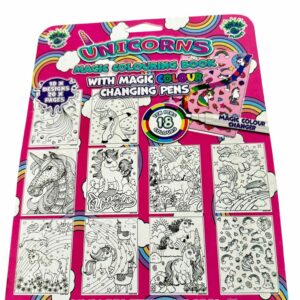Alternative view of Unicorns Magic colouring Book