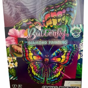 Diamond Painting -Farfalla dai colori vivaci