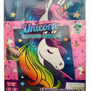 Diamond Painting -Unicorno dai colori vivaci