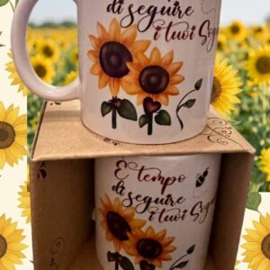 Tazza in ceramica "E' tempo di seguire i tuoi sogni"
