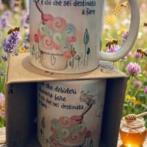 Tazza in ceramica "Ciò che desideri davvero fare é ciò che sei destinata a fare"