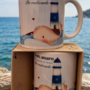 Tazza in ceramica "In ogni desiderio si nasconde la chiave per realizzarlo"