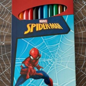 Scatola 12 colori di Spiderman