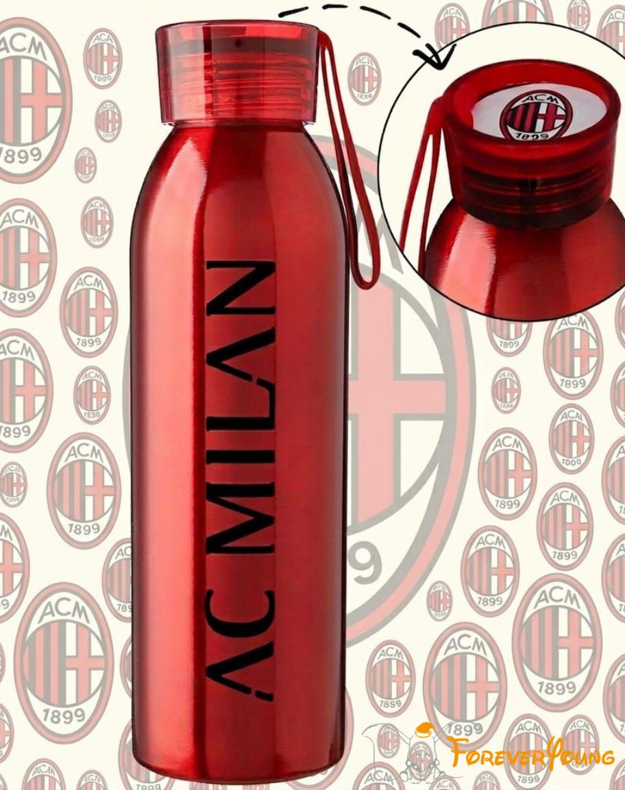 Borraccia ufficiale del Milan in acciaio 650 ml