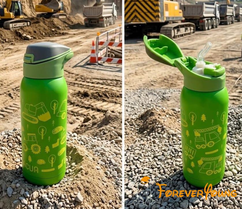 Borraccia termica mezzi da cantiere