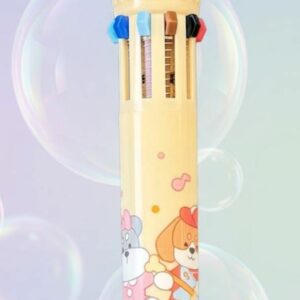 Penna 10 colori cagnolino