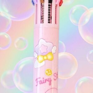 Penna 10 colori cuore