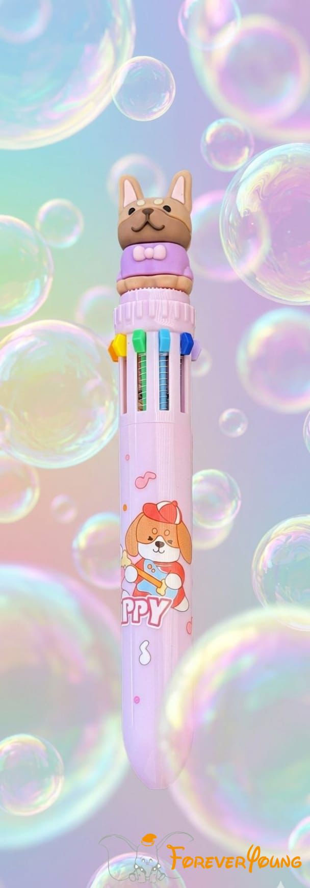 Penna 10 colori cagnolino