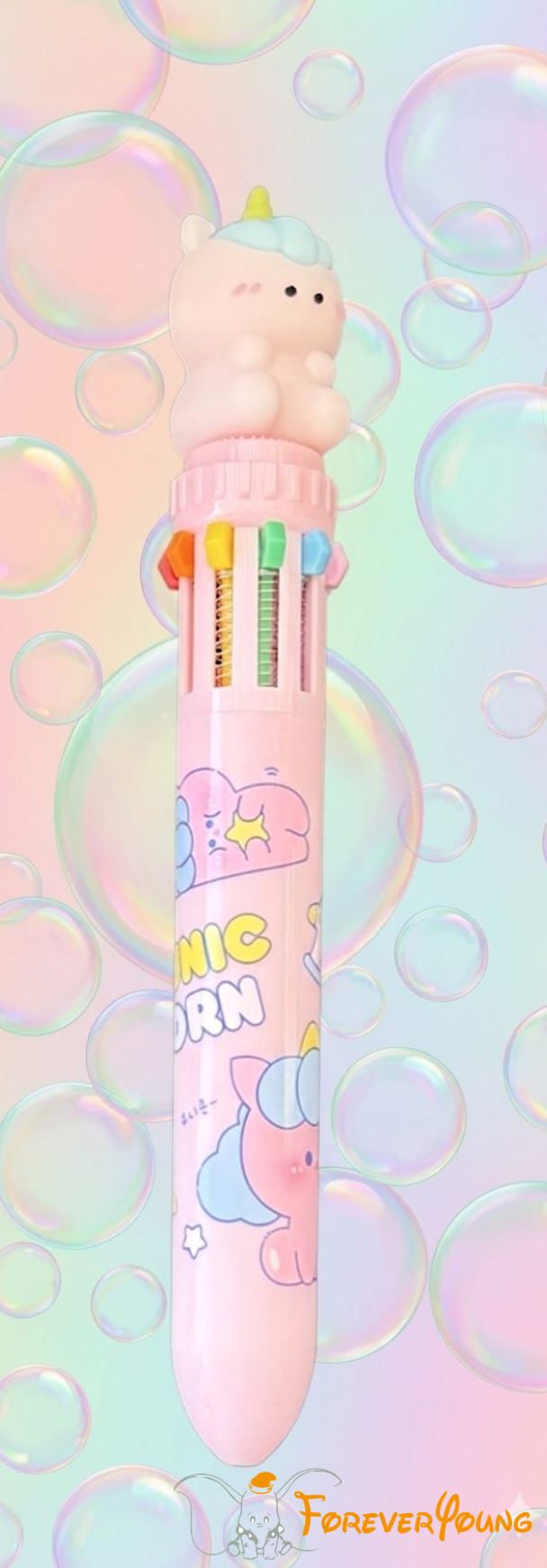 Penna 10 colori unicorno
