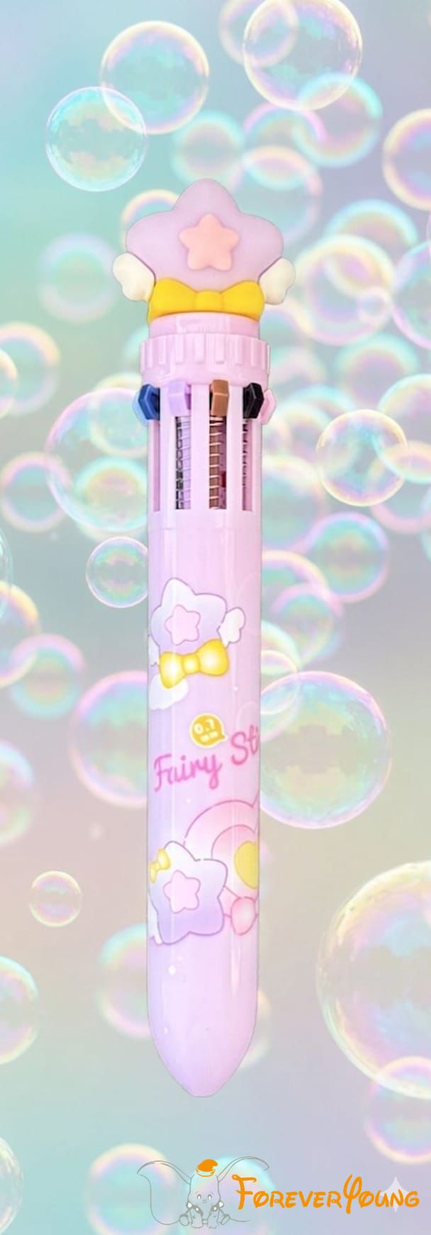 Penna 10 colori stellina