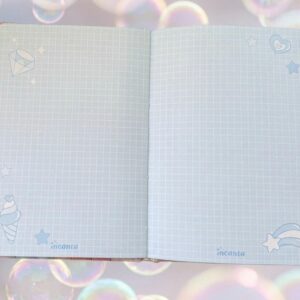 Alternative view of Notebook Agenda Arcobaleno color love