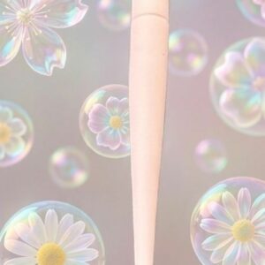 Penna flessibile margherita rosa