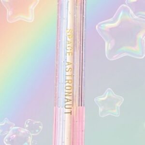 Penna crystal astronauta rosa