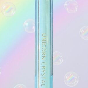 Penna crystal unicorno celeste