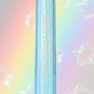 Penna crystal coniglietto celeste