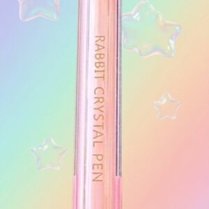 Penna crystal coniglietto rosa