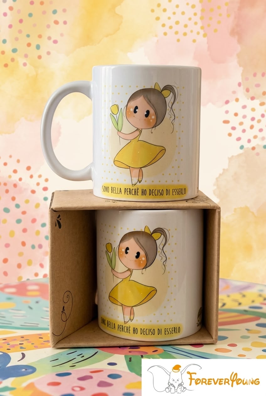 Tazza delle Bubine - Sono bella perché ho deciso di esserlo