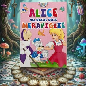 Colora le fiabe - Alice nel paese delle meraviglie