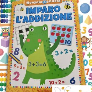 Libro imparo l'addizione
