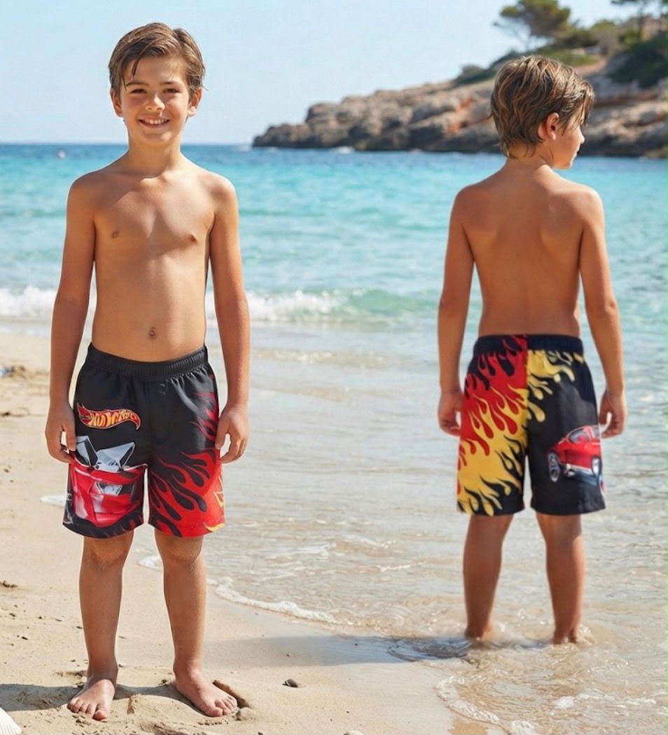 Costume da bagno pantaloncino Hot Wheels