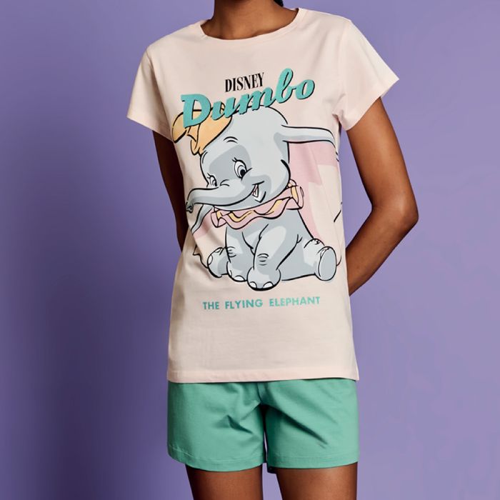 Pigiama corto da donna di Dumbo