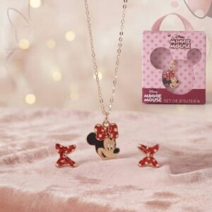 Alternative view of Collana con ciondolo e orecchini di Minnie