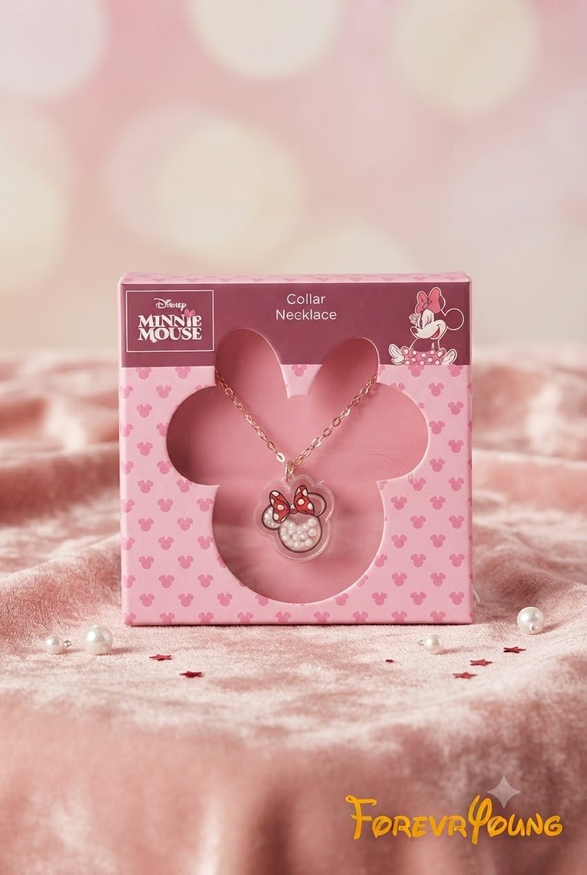 Collana da bambina di Minnie con ciondolo di perle