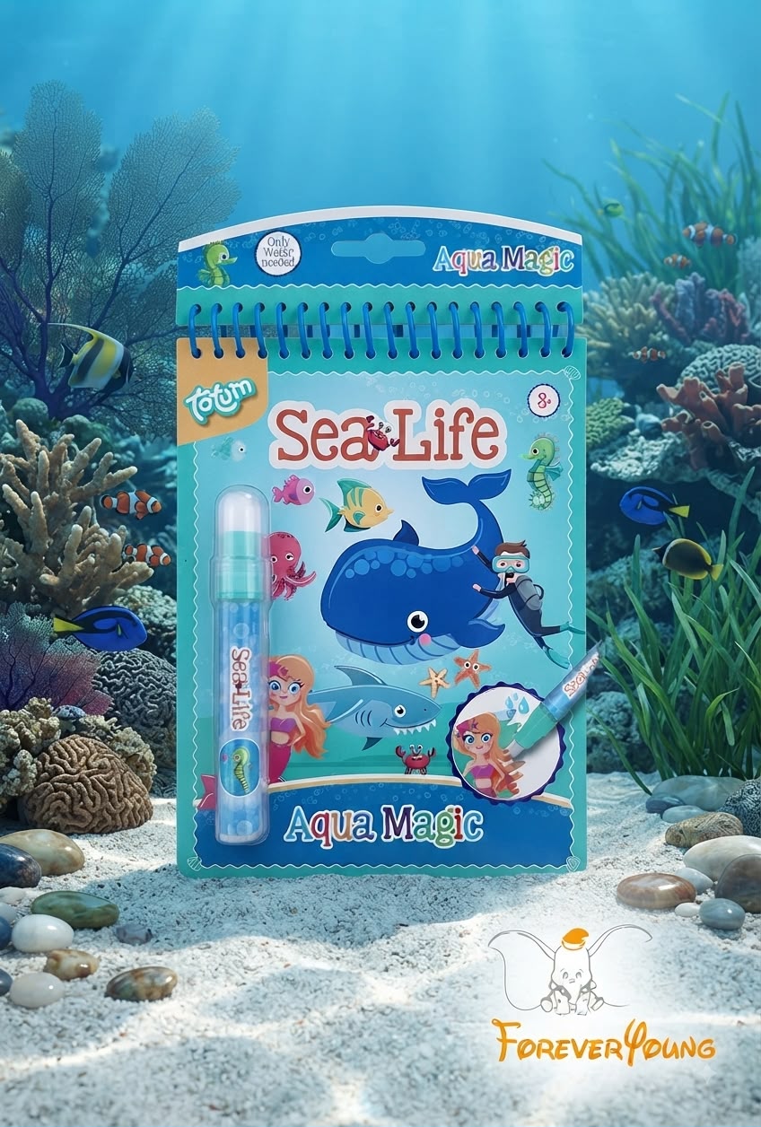Libro Mare con penna ad acqua