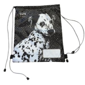 sacco con lacci dalmata 38.5 cm