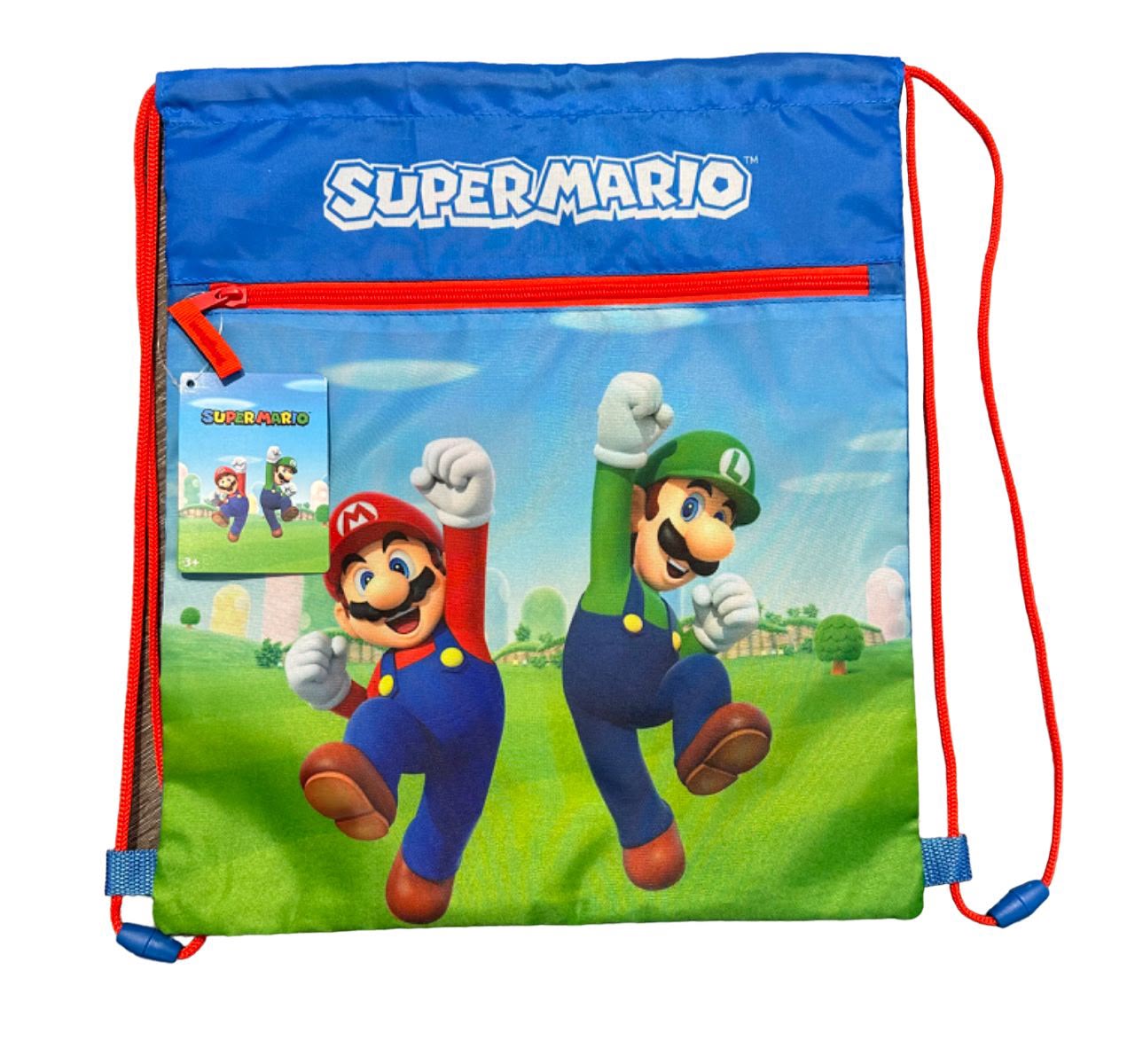 sacco con lacci Super Mario 39 x33.5