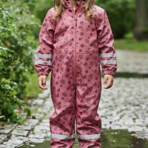 Tuta antipioggia intera per bambina