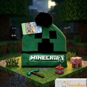 Berretto invernale verde di Minecraft