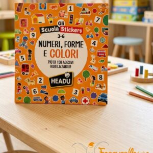 Scuola Stickers Numeri Forme e Colori